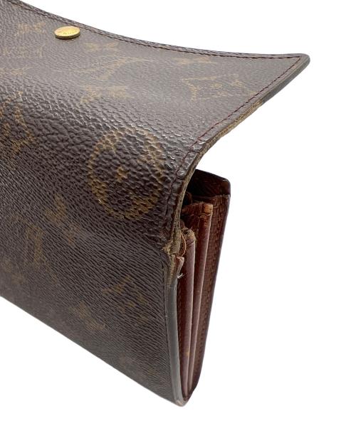LOUIS VUITTON（ルイ ヴィトン）LOUIS VUITTON (ルイ ヴィトン) 長財布 ブラウンの古着・服飾アイテム