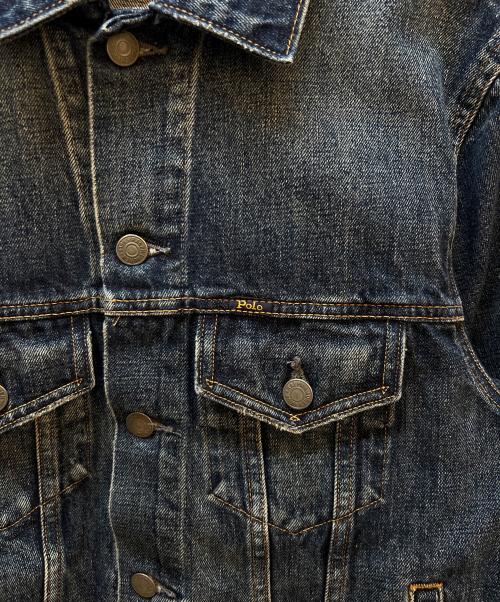 POLO RALPH LAUREN（ポロ・ラルフローレン）POLO RALPH LAUREN (ポロ・ラルフローレン) デニムジャケット ブルー サイズ:Sの古着・服飾アイテム