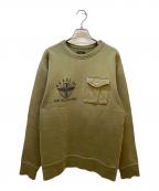 RRLダブルアールエル）の古着「AIR AUXILIARY TRAINING CREW SWEATSHIRTS」｜グリーン