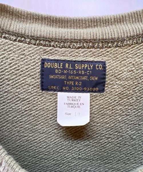 RRL（ダブルアールエル）RRL (ダブルアールエル) AIR AUXILIARY TRAINING CREW SWEATSHIRTS グリーン サイズ:Sの古着・服飾アイテム