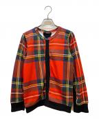 COMME des GARCONS HOMME PLUSコムデギャルソンオムプリュス）の古着「長袖カットソー」｜ブラック×レッド