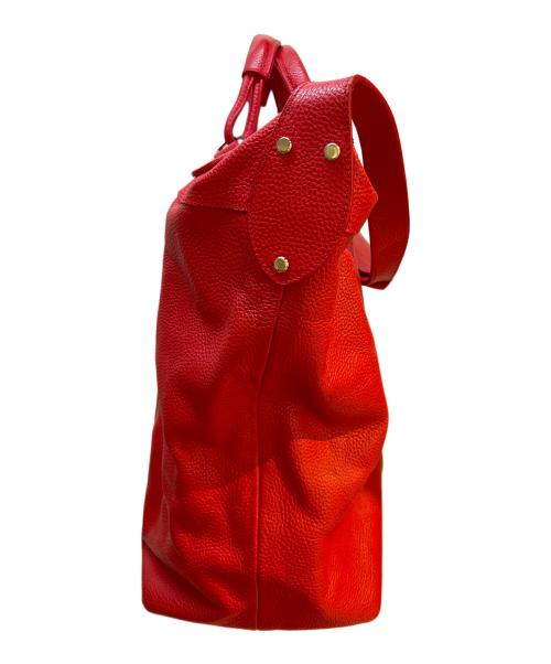 YAMANE（ヤマネ）YAMANE (ヤマネ) ボストンバッグ レッドの古着・服飾アイテム