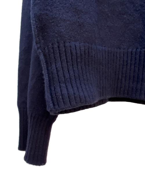 AMI Alexandre Mattiussi（アミアレクサンドルマテュッシ）AMI Alexandre Mattiussi (アミアレクサンドルマテュッシ) 厚手ニット ネイビー サイズ:Sの古着・服飾アイテム