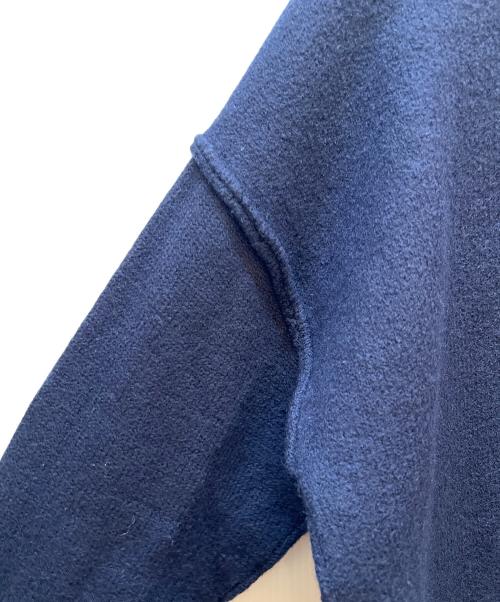AMI Alexandre Mattiussi（アミアレクサンドルマテュッシ）AMI Alexandre Mattiussi (アミアレクサンドルマテュッシ) 厚手ニット ネイビー サイズ:Sの古着・服飾アイテム