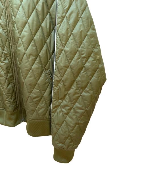 adidas（アディダス）adidas (アディダス) キルティングジャケット オリーブ サイズ:2XLの古着・服飾アイテム