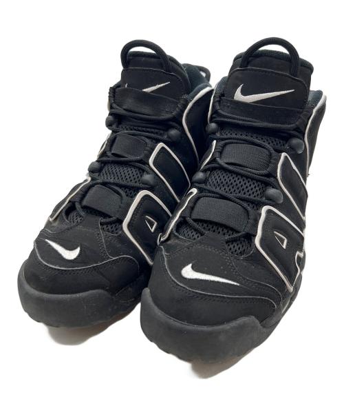 NIKE（ナイキ）NIKE (ナイキ) ハイカットスニーカー/AIR MORE UPTEMPO ブラック×ホワイト サイズ:28cmの古着・服飾アイテム
