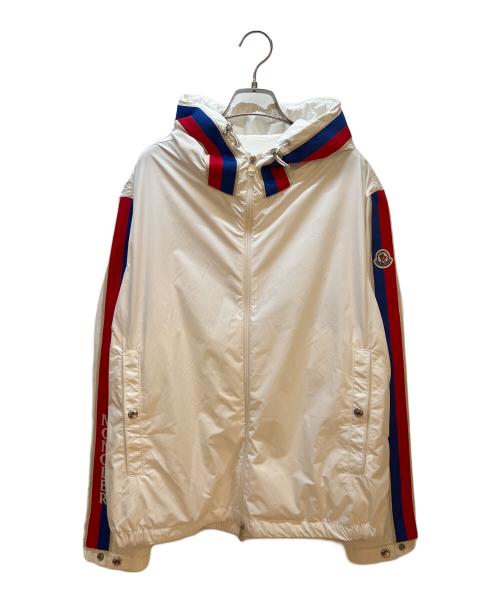 MONCLER（モンクレール）MONCLER (モンクレール) ナイロンジャケット ホワイト サイズ:2の古着・服飾アイテム