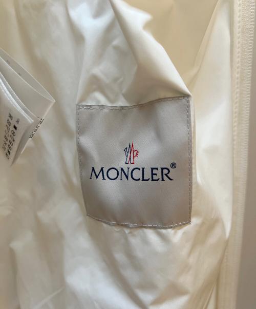 MONCLER（モンクレール）MONCLER (モンクレール) ナイロンジャケット ホワイト サイズ:2の古着・服飾アイテム