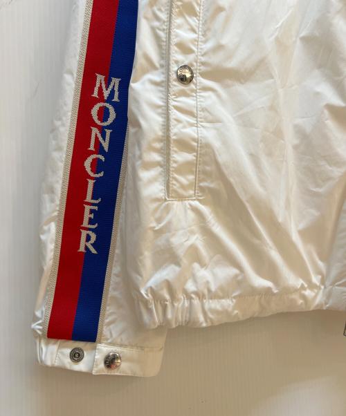 MONCLER（モンクレール）MONCLER (モンクレール) ナイロンジャケット ホワイト サイズ:2の古着・服飾アイテム