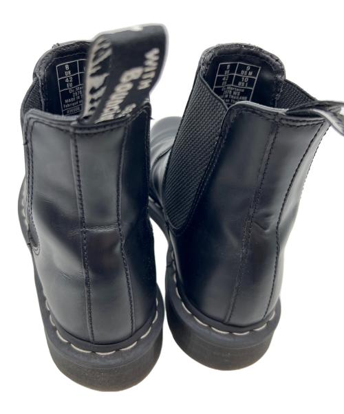 Dr.Martens（ドクターマーチン）Dr.Martens (ドクターマーチン) サイドゴアブーツ ブラック サイズ:UK8の古着・服飾アイテム