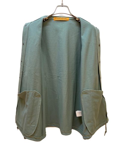 studio seven（スタジオセブン）studio seven (スタジオセブン) 長袖シャツ グリーン サイズ:M 未使用品の古着・服飾アイテム
