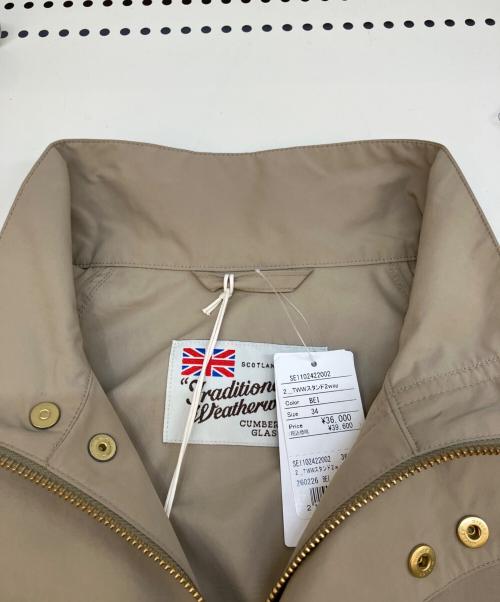 Traditional Weatherwear（トラディショナルウェザーウェア）Traditional Weatherwear (トラディショナルウェザーウェア) ELGIN　フィールドジャケット ブラウン サイズ:34 未使用品の古着・服飾アイテム