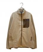 Patagoniaパタゴニア）の古着「フリースジャケット」｜ベージュ×ブラウン