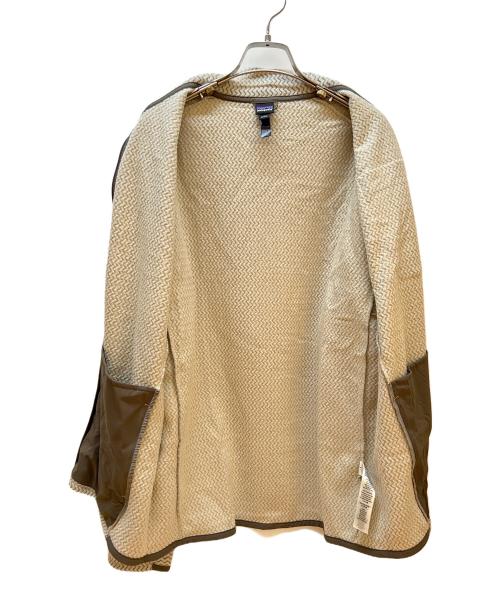 Patagonia（パタゴニア）Patagonia (パタゴニア) フリースジャケット ベージュ×ブラウン サイズ:L 未使用品の古着・服飾アイテム