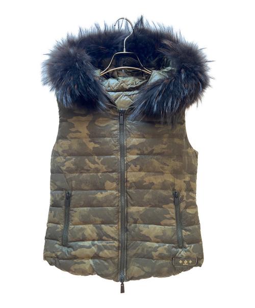 TATRAS（タトラス）TATRAS (タトラス) ダウンベスト グリーン サイズ:Mの古着・服飾アイテム