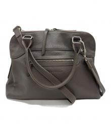 LONGCHAMP（ロンシャン）の古着「ハンドバッグ」｜グレー