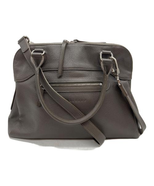 LONGCHAMP（ロンシャン）LONGCHAMP (ロンシャン) ハンドバッグ グレーの古着・服飾アイテム