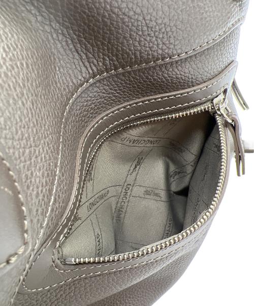 LONGCHAMP（ロンシャン）LONGCHAMP (ロンシャン) ハンドバッグ グレーの古着・服飾アイテム