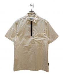 STONE ISLAND（ストーンアイランド）の古着「半袖シャツ」｜ホワイト