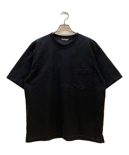 AURALEE（オーラリー）AURALEE (オーラリー) 半袖Tシャツ ブラック サイズ:4の古着・服飾アイテム