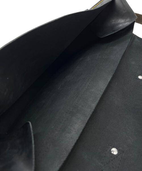 Dr.Martens（ドクターマーチン）Dr.Martens (ドクターマーチン) レザーショルダーバッグ ブラックの古着・服飾アイテム
