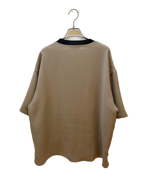 CULLINI（クルニ）CULLINI (クルニ) 半袖カットソー ベージュ サイズ:2の古着・服飾アイテム