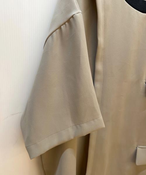 CULLINI（クルニ）CULLINI (クルニ) 半袖カットソー ベージュ サイズ:2の古着・服飾アイテム
