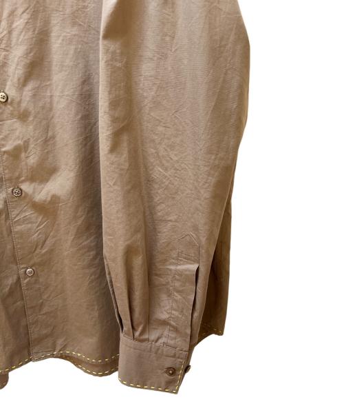 URU（ウル）URU (ウル) 長袖シャツ ブラウン サイズ:1の古着・服飾アイテム