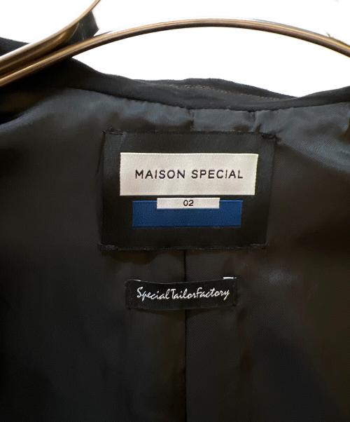 MAISON SPECIAL（メゾンスペシャル）MAISON SPECIAL (メゾンスペシャル) ブルゾン ブラック サイズ:Mの古着・服飾アイテム