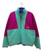 THE NORTH FACEザ ノース フェイス）の古着「フリース」｜グリーン×パープル