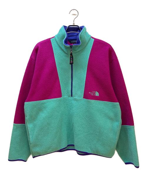 THE NORTH FACE（ザ ノース フェイス）THE NORTH FACE (ザ ノース フェイス) フリース グリーン×パープル サイズ:LLの古着・服飾アイテム