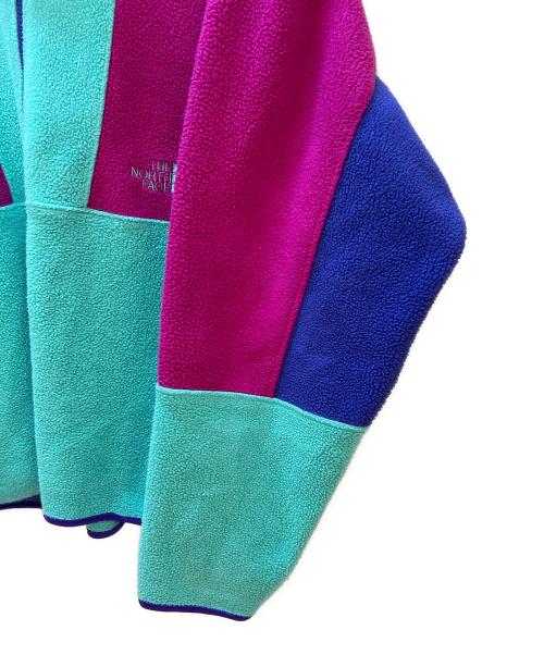 THE NORTH FACE（ザ ノース フェイス）THE NORTH FACE (ザ ノース フェイス) フリース グリーン×パープル サイズ:LLの古着・服飾アイテム