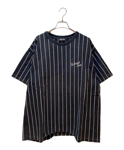 WIND AND SEA（ウィンダンシー）WIND AND SEA (ウィンダンシー) 半袖カットソー ブラック×ホワイト サイズ:XLの古着・服飾アイテム
