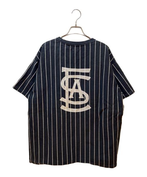 WIND AND SEA（ウィンダンシー）WIND AND SEA (ウィンダンシー) 半袖カットソー ブラック×ホワイト サイズ:XLの古着・服飾アイテム