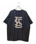 WIND AND SEA (ウィンダンシー) 半袖カットソー ブラック×ホワイト サイズ:XL：8000円