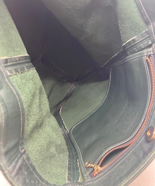 COACH（コーチ）COACH (コーチ) トートバッグ/グラブタンレザー グリーンの古着・服飾アイテム