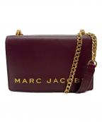 MARC JACOBSマークジェイコブス）の古着「チェーンショルダーバッグ」｜ワインレッド