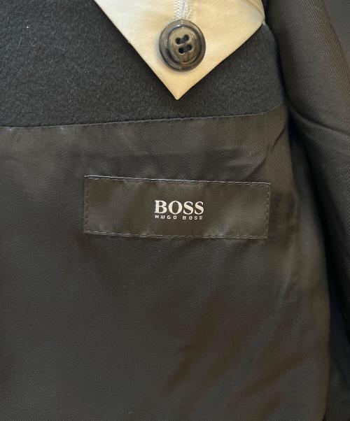 HUGO BOSS（ヒューゴ ボス）HUGO BOSS (ヒューゴ ボス) コート ブラック サイズ:44の古着・服飾アイテム