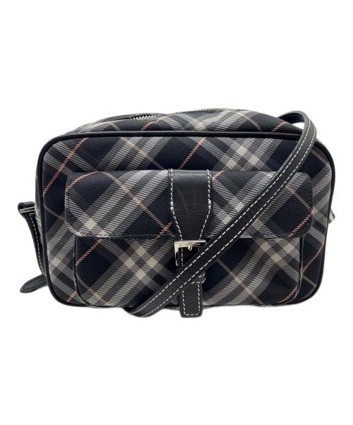 BURBERRY BLUE LABEL（バーバリー ブルー レーベル）BURBERRY BLUE LABEL (バーバリー ブルー レーベル) ショルダーバッグ ブラックの古着・服飾アイテム