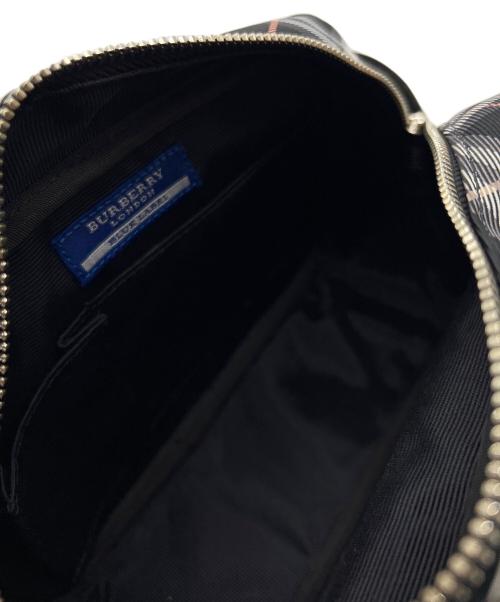 BURBERRY BLUE LABEL（バーバリー ブルー レーベル）BURBERRY BLUE LABEL (バーバリー ブルー レーベル) ショルダーバッグ ブラックの古着・服飾アイテム