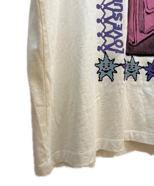 COACH（コーチ）COACH (コーチ) 半袖カットソー ホワイト サイズ:Lの古着・服飾アイテム