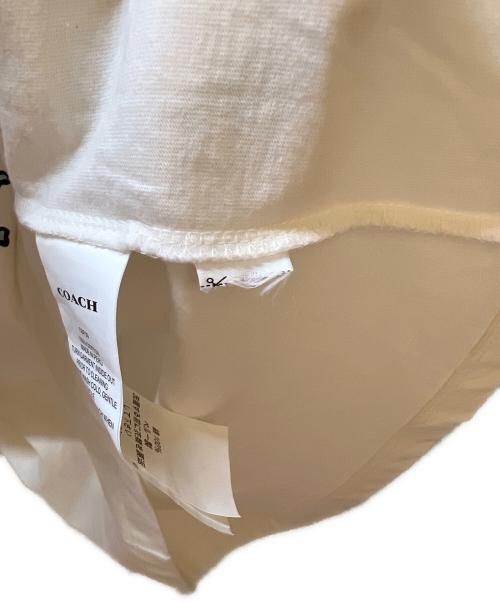 COACH（コーチ）COACH (コーチ) 半袖カットソー ホワイト サイズ:Lの古着・服飾アイテム