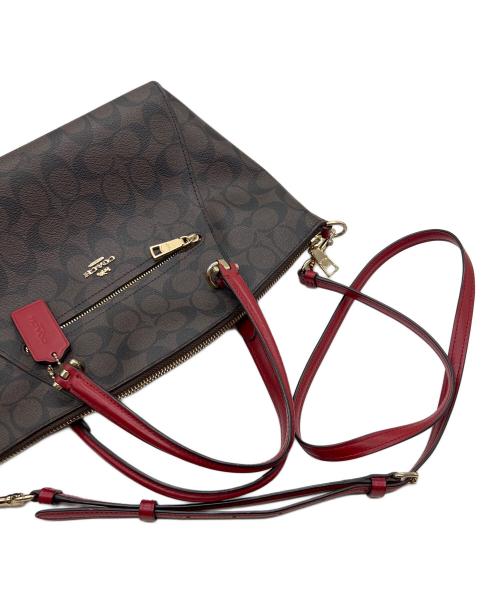 COACH（コーチ）COACH (コーチ) 2WAYバッグ ブラウンの古着・服飾アイテム