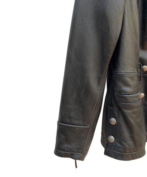 HARLEY-DAVIDSON（ハーレーダビッドソン）HARLEY-DAVIDSON (ハーレーダビッドソン) レザーコート ブラック サイズ:Mの古着・服飾アイテム