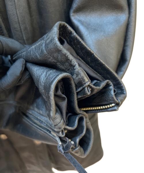 HARLEY-DAVIDSON（ハーレーダビッドソン）HARLEY-DAVIDSON (ハーレーダビッドソン) レザーコート ブラック サイズ:Mの古着・服飾アイテム