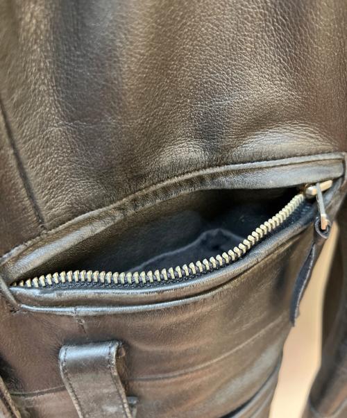 HARLEY-DAVIDSON（ハーレーダビッドソン）HARLEY-DAVIDSON (ハーレーダビッドソン) レザーコート ブラック サイズ:Mの古着・服飾アイテム