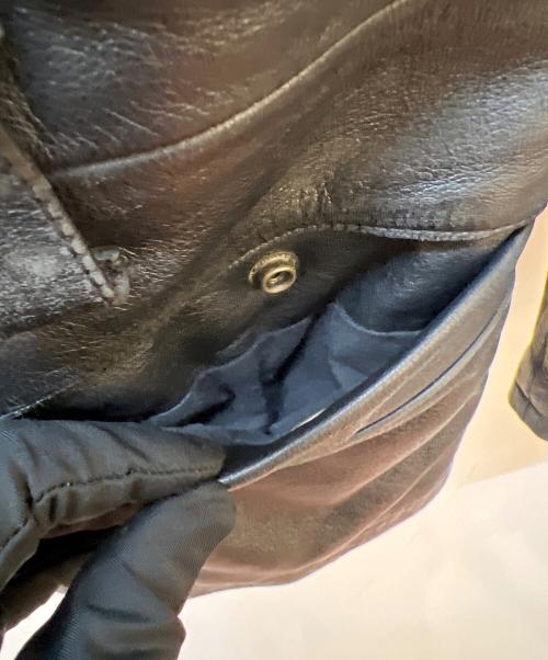 HARLEY-DAVIDSON（ハーレーダビッドソン）HARLEY-DAVIDSON (ハーレーダビッドソン) レザーコート ブラック サイズ:Mの古着・服飾アイテム