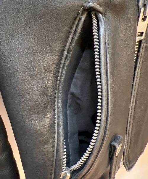 HARLEY-DAVIDSON（ハーレーダビッドソン）HARLEY-DAVIDSON (ハーレーダビッドソン) レザージャケット ブラック サイズ:不明の古着・服飾アイテム