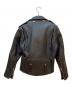 HARLEY-DAVIDSON (ハーレーダビッドソン) レザージャケット ブラック サイズ:不明：20000円