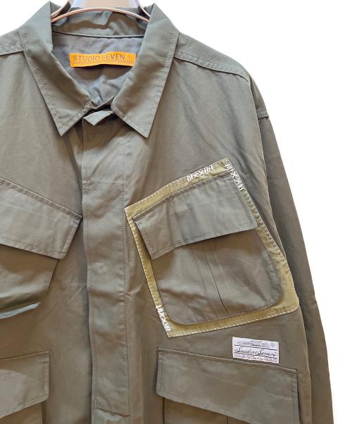studio seven（スタジオセブン）studio seven (スタジオセブン) ジャケット カーキ サイズ:L 未使用品の古着・服飾アイテム